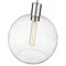 Z-Lite Margo 1 Light Pendant, Polished Nickel And Clear Seedy 7501P14-PN - alternate 2
